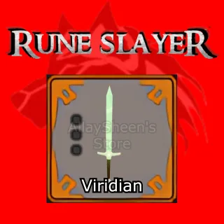 Viridian (3 Rune Slot) - Rune Slayer