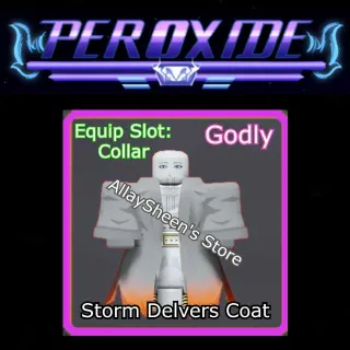 Storm Delvers Coat - Peroxide