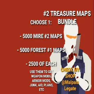 5000 Treasure Maps Deal
