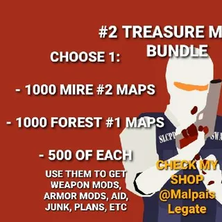 1000 Treasure Maps Deal