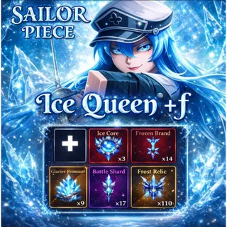 ICE QUEEN SET WITH F + BONUS ITEMS!!