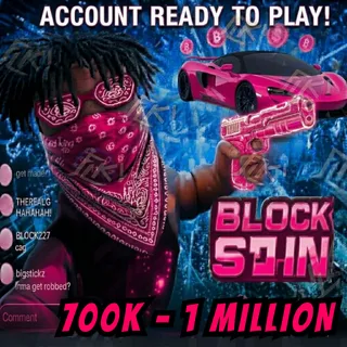 BLOCKSPIN ACCOUNT 700K - 1 MILLION