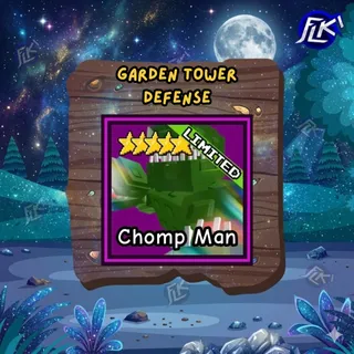 Chomp Man-Garden Tower Defense