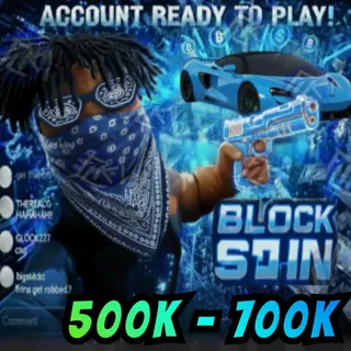 BLOCKSPIN ACCOUNT 500K - 700K 
