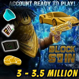 BLOCKSPIN ACCOUNT 3 - 3.5 MILLION