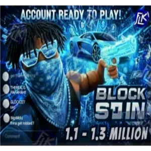 BLOCKSPIN ACCOUNT 1.1 - 1.3 MILLION