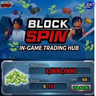  BLOCKSPIN 💸 Money 1,000,000 Trade in game Only🎉