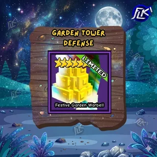 Festive Garden Warbell - Garden Tower Defense