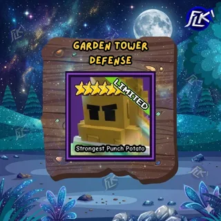 Strongest Punch Potato - Garden Tower Defense