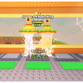 Garama and madundung 350m/s