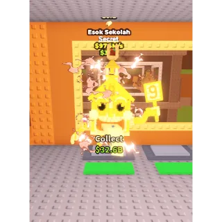 Gold Esok sekolah 97m/s