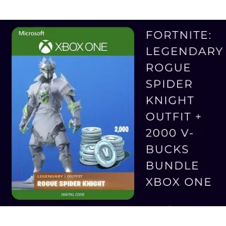 Rogue Spider Knight + 2000 vbucks