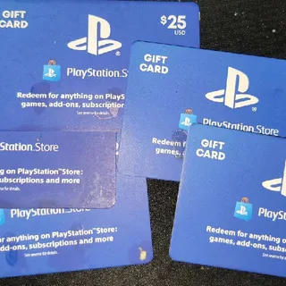 $25.00 PlayStation Store AUTO Download