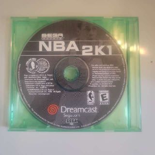 NBA 2K1 For Sega Dreamcast