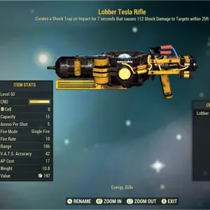 Unrolled Lobber Tesla