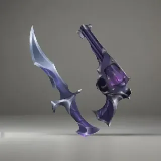 PURPLE STRIFE SET (GUN AND KNIFE) - MURDERERS VS SHERIFFS DUELS / MVSD