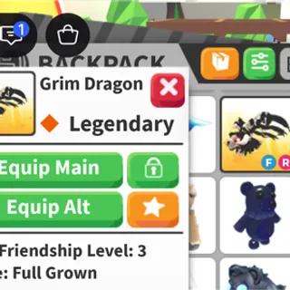 grim dragon