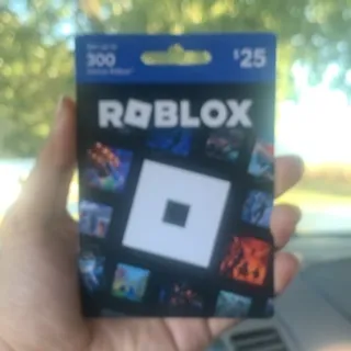 $25 Roblox Gift Card