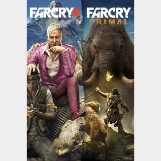  FAR CRY 4 + FAR CRY PRIMAL BUNDLE 