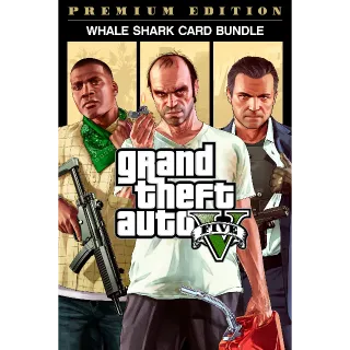  Grand Theft Auto V: Premium Edition & Whale Shark Card Bundle 