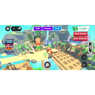 Adopte me decorated house, Huge big