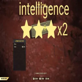 Intelligence ⭐⭐⭐ X2