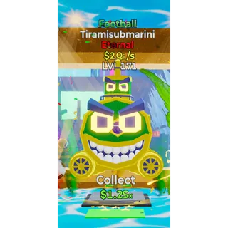 FOOTBALL Tiramisubmarini 💵 2Qi/s 
