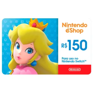R$150.00 BRL Nintendo eShop