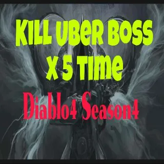 Diablo4 Kill Uber Boss 5