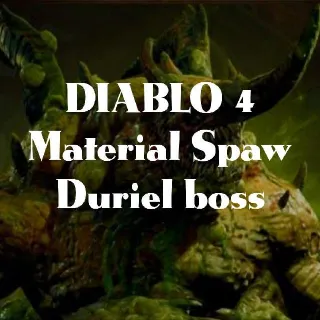 DIABLO 4 MATERIAL SPAWNS