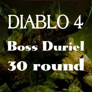 DIABLO 4 BOSS DURIEL 30R