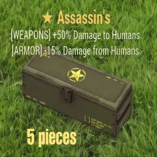 ASSASSIN'S 5 PCS