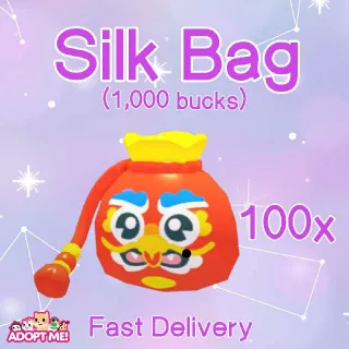 Silk Bag 100x