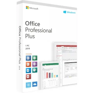 Microsoft Office 2019 Professional Plus (Windows) - One time Payment