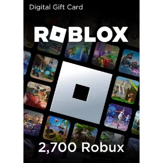 2700 Robux