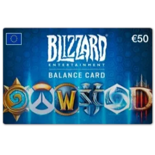 € 50.00 USD Blizzard - Europe