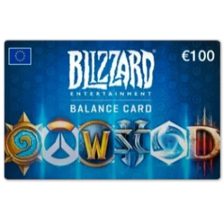 € 100.00 USD Blizzard - Europe