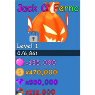 Jack O' Ferno - OG BGS