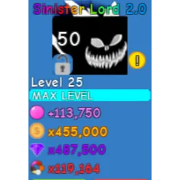 Shiny Sinister Lord - OG BGS