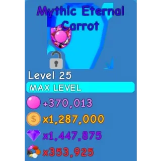 23 Exists! Mythic Eternal Carrot - OG BGS