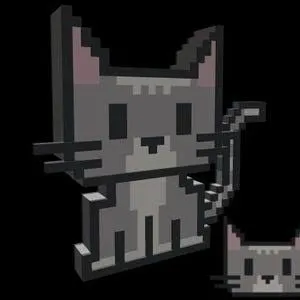 8-Bit Tabby Cat