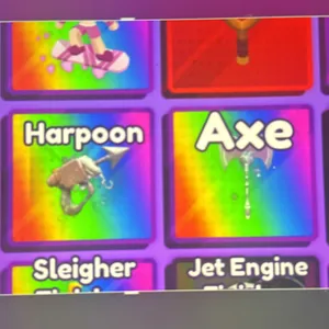 harpoon and axe combo