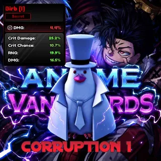 Good Birb 72.3% C1 Familiar - Anime Vanguards