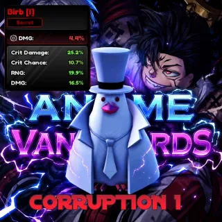 Good Birb 72.3% C1 Familiar - Anime Vanguards