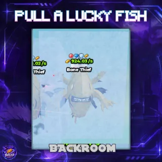 5x Bone Thief (Level 75 MAX) - Pull a Lucky Fish