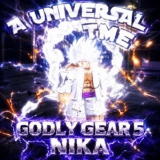 Godly Nika (Gear 5 Luffy) - A Universal Time (AUT)