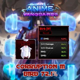 Good Birb 72.1% C3 (Familiar) - Anime Vanguards