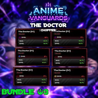 The Doctor (Chopper) C4 Familiar BUNDLE#3 - Anime Vanguards