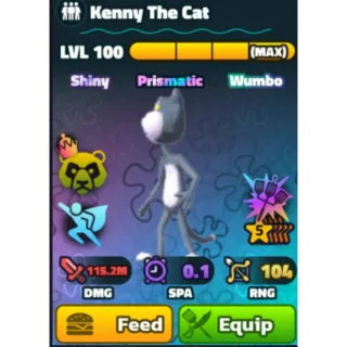 SW Kenny The Cat 5s Max