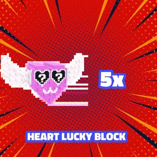 5X HEART LUCKY BLOCK